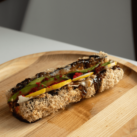 Суші Гот Дог з лососем