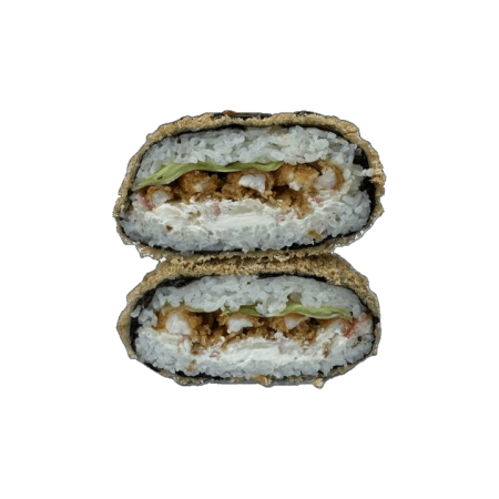 Суші бургер з креветкою темпура